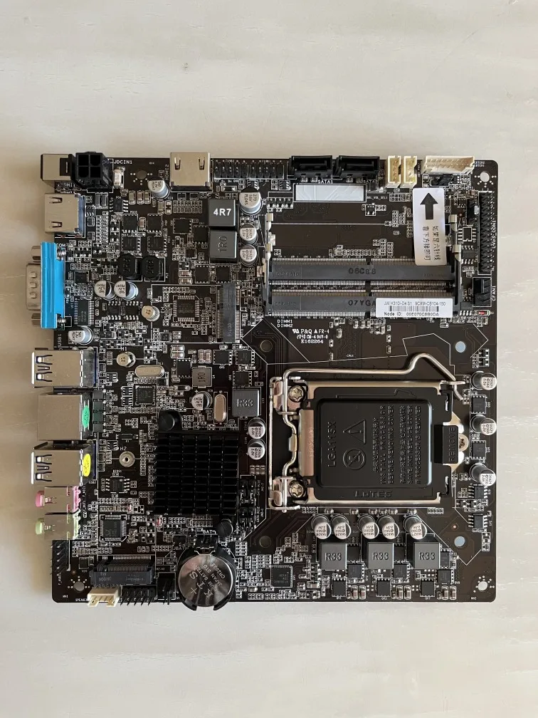 G40 motherboard JW H310I-D4 D3 memory mini all-in-one motherboard USB3.0 M2