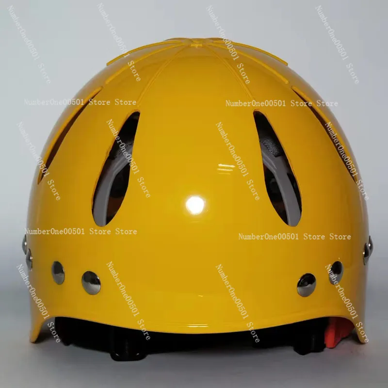 Diving helmet anti-impact thickened seawater corrosion resistance emergency fire multi-functional tactical water rescue helmet