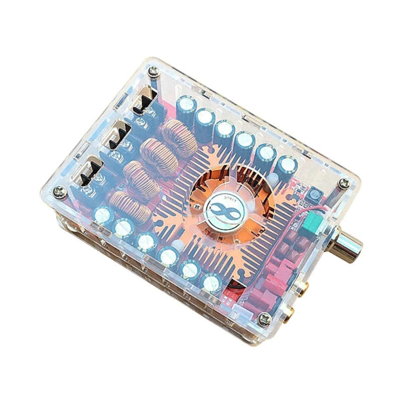 

TDA7498E High Power Digital Power Amplifier Board 160Wx2 Stereoswith Cooling Fan