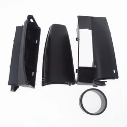 Qty3 Engine Air Intake Duct Black Set for Audi A3 TT VW Golf Mk5 Mk6 Eos CC Caddy 1K0 805 971C9B9 1K0 805 962E 1K0805965J9B9