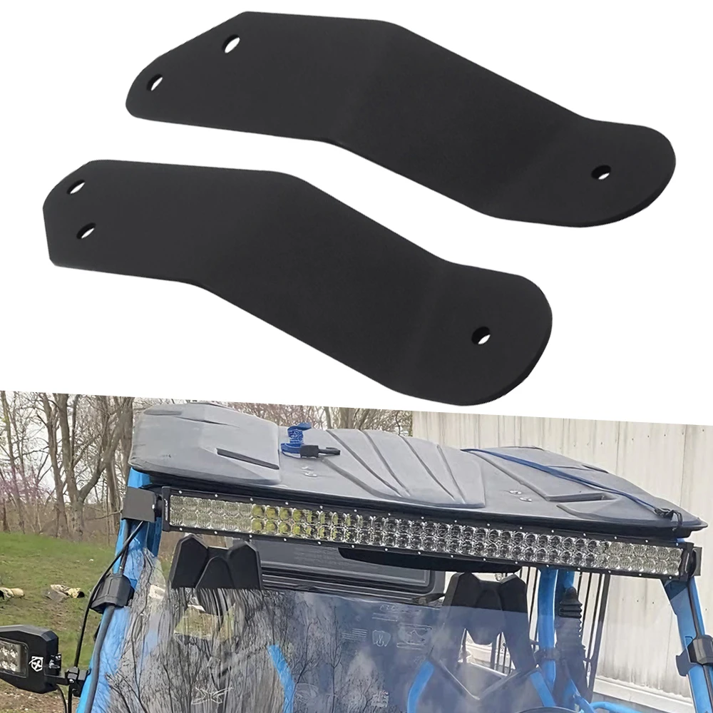 

Front Upper Windshield 42" LED Light Bar Bracket Holder Mounting Kit For Can-Am Maverick 800 800R 1000 1000R 2014-2021