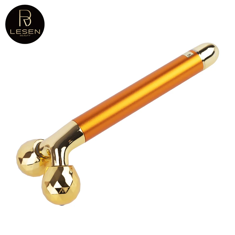 Lesen 3d rolo massagem rosto dispositivo de emagrecimento endurecimento e levantamento reduzir forma de edema controlador tridimensional aperto da pele