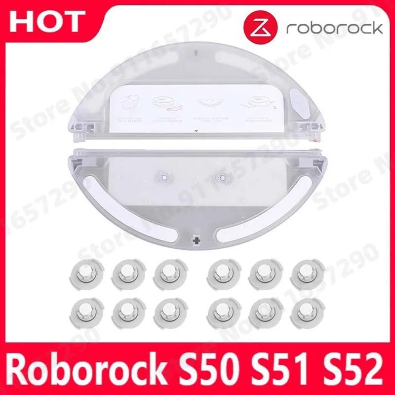 Tanque de água Roborock e substituições do filtro, peças sobressalentes, acessórios de aspirador, S5, S50, S51, S55, S6, S60, S65