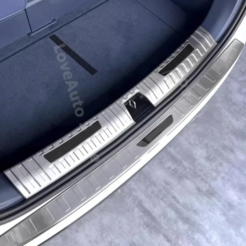 

For ZEEKR 009 2023 2024 2025 Stainless Steel Exterior Interior Rearguards Rear Bumper Trunk Bumper Pedal Accessories