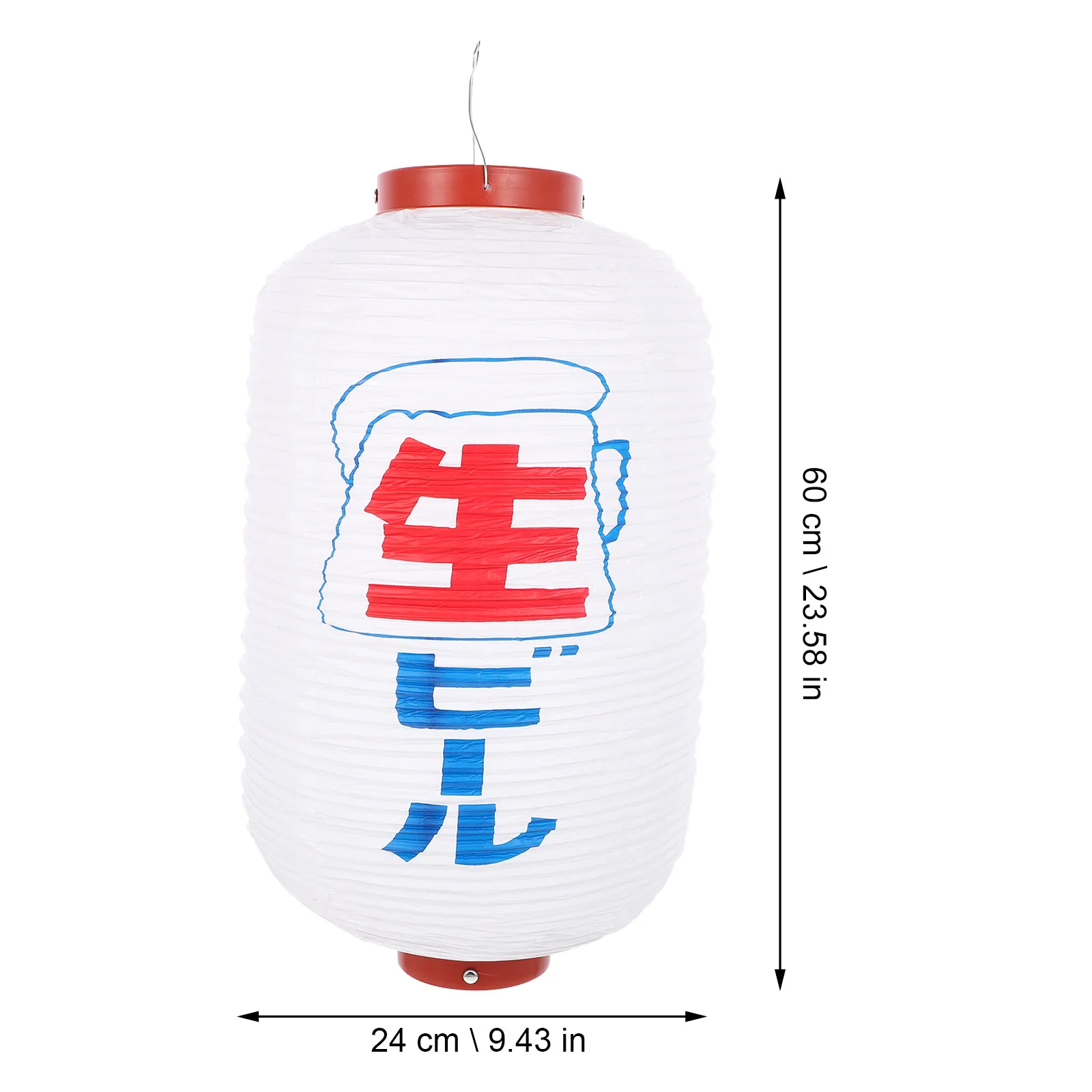 Japanese Style Lantern Waterproof Hanging Traditional Bar Restaurant Lantern Durable Exquisite Workmanship Warm Atmosphere