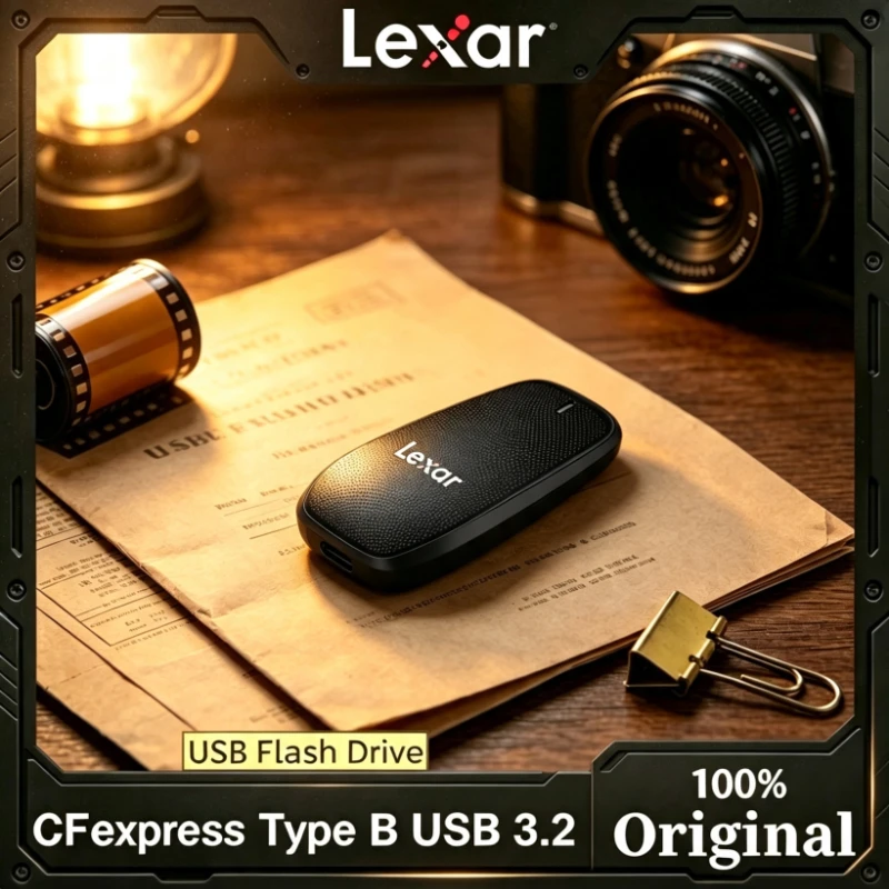 Lexar Professional CFexpress Type B Card Reader RAW 8K USB 3.2 Gen 2×2 Multi Smart CF Reader Card Reader for Laptop Accessories