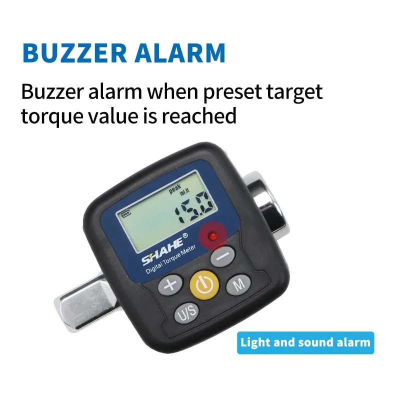 تتضمن أداة عزم الدوران الإلكترونية لمحول مفتاح العزم محولات للسيارات وركوب الدراجات وإصلاح المنزل