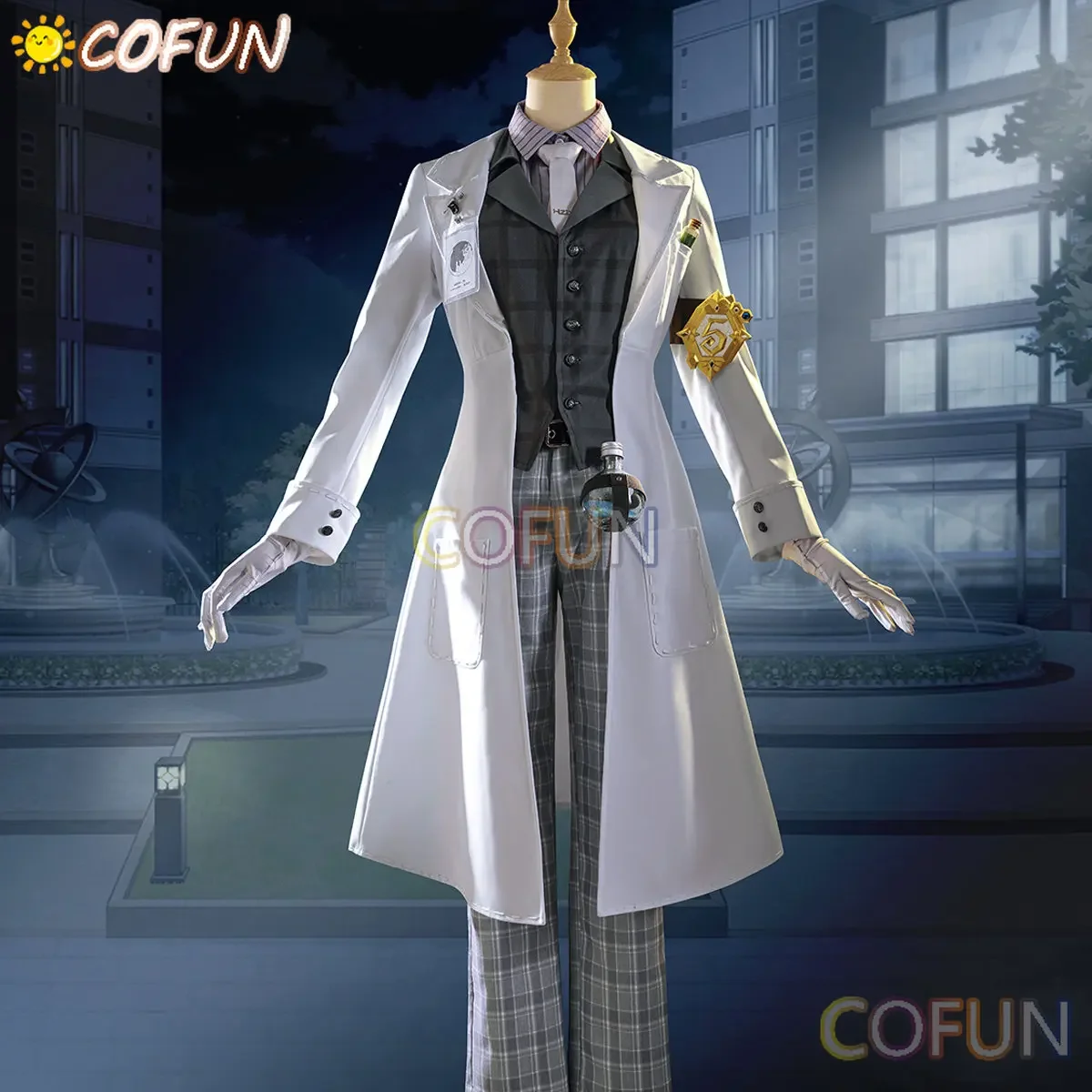 Game Identity V Aesop Carl Under The Truth Cosplay Costume Gentleman Handsome Uniform Halloween Party Outfit S-XXL