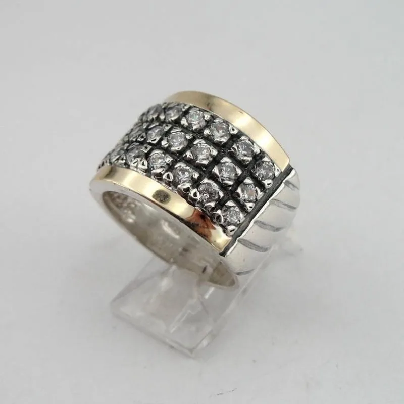 Hot Sale Ethnic Style Retro Plaid Wide Face Women's Ring Creative Fashion Retro Women's Jewelry
