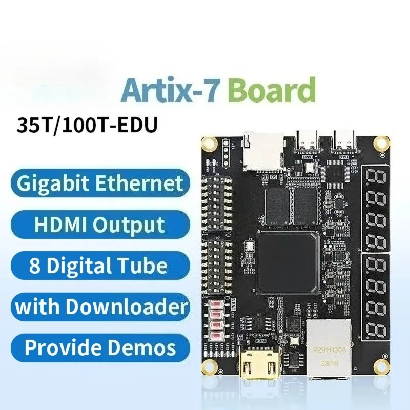 A735T A7100T-EDU FPGA Development Board Artix-7 XC7A35T XC7A100T Evaluation Kit for University Education