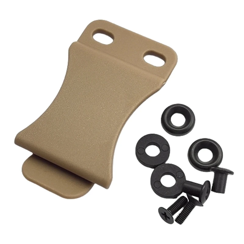 Belt Clip Holder for Kydex Sheath Holsters K Sheath Waist Clip Accessories Sheath Back Clip Metal Belt Clip for Tool Drosphip