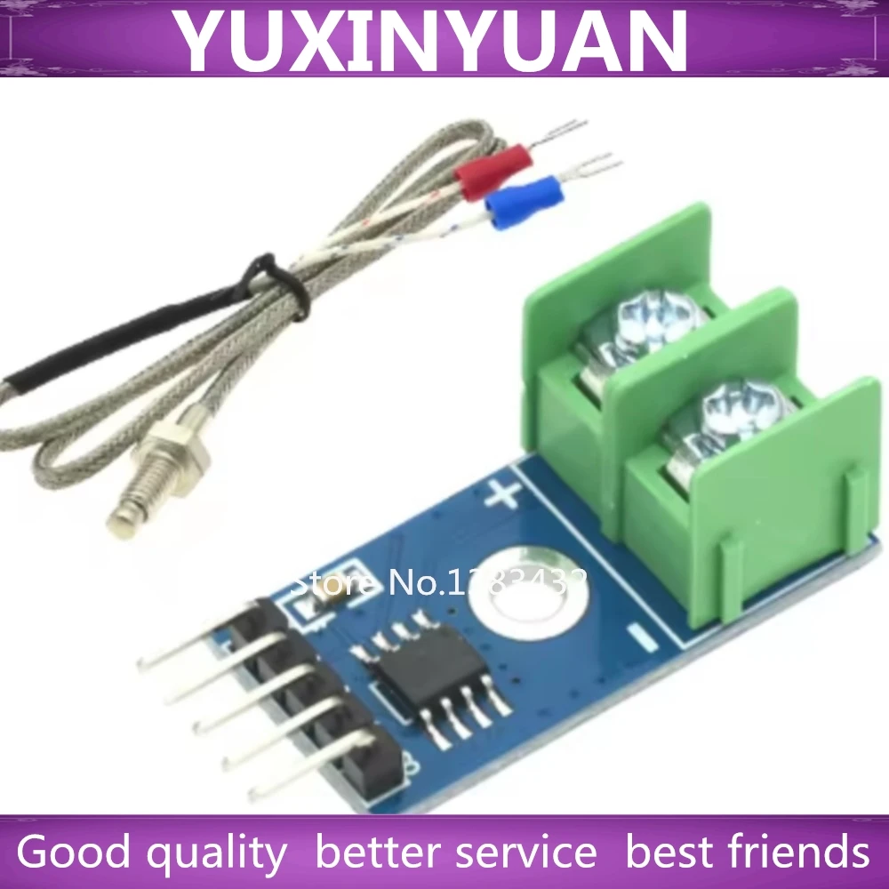 1pcs/lot MAX6675 Module + K Type Thermocouple Thermocouple Sensor Temperature Degrees Module in stock 100%new original 100%good