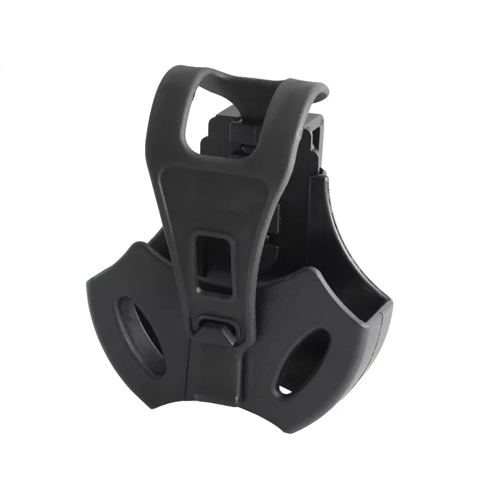 Tactical 360° Rotation Handcuff Holster - Open Top Shackles Case with Waist Belt Clip