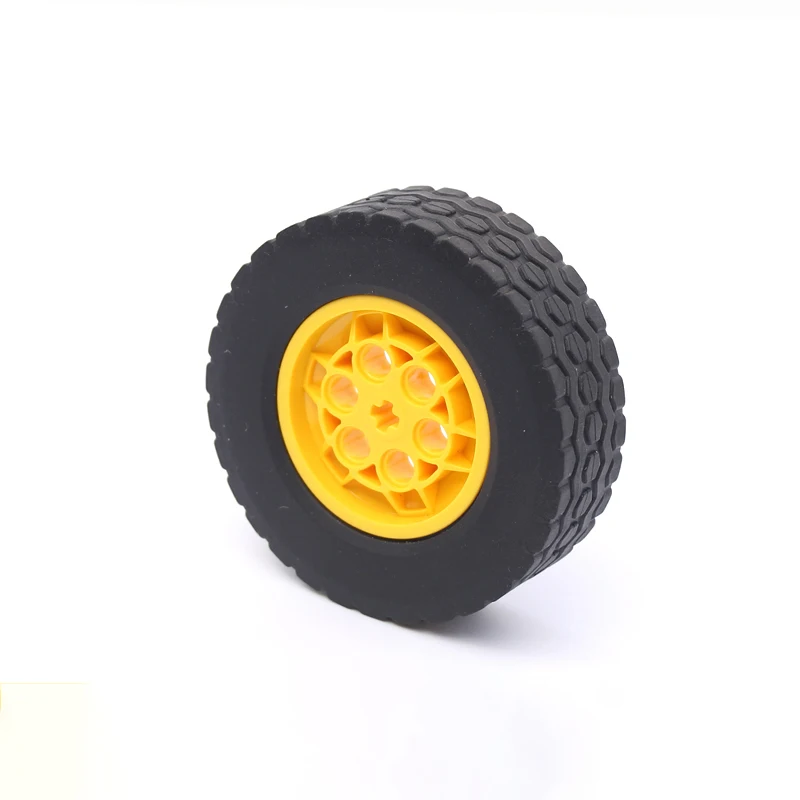 4Pcs/lot Wheel 32019 86652 Car Tires Technical Bulk Parts fit for 42043 42049 Small Pellets MOC Bricks Building Blocks Toys