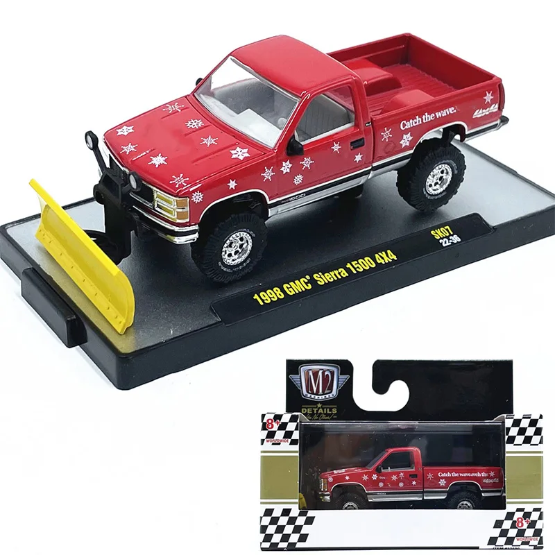 

1:64M2 Car Model 1998 Sierra1500 Simulated Alloy Car Model Collection Brand New Gift with Packaging