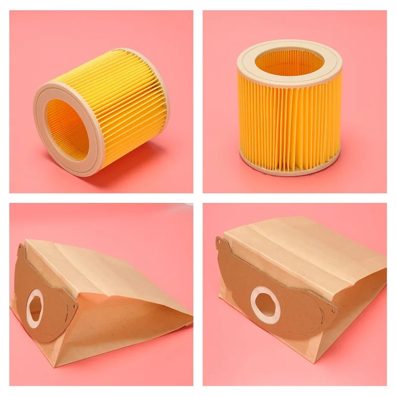 Para karcher sac wd2 Karcher Wet & Dry Wd2 Filtro de aspiradora y 10 bolsas de polvo