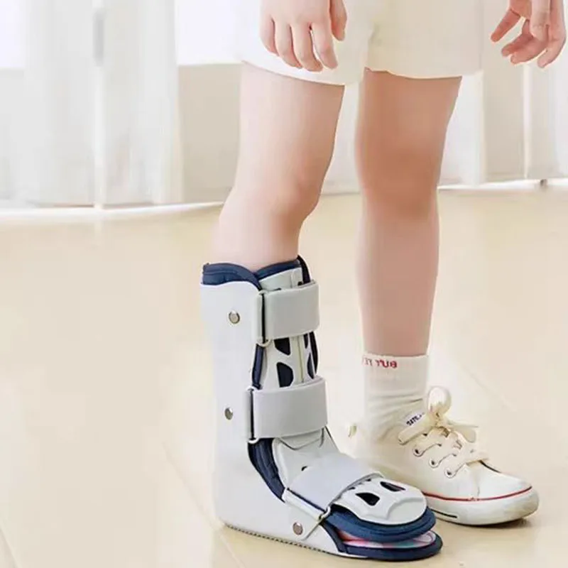 Adjustable AFO Brace Drop Foot Support Splint-Kids Medical Ankle Orthosis-For Fracture Support Relieve Pain