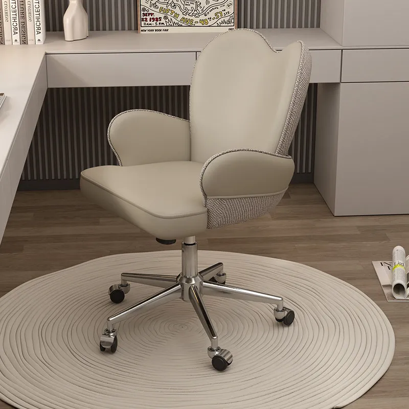 Swivel Ergonomic Office Chair Computer Designer Lightweight Backrest Office Chair Rocking Nordic Silla Oficina Trendy Furniture