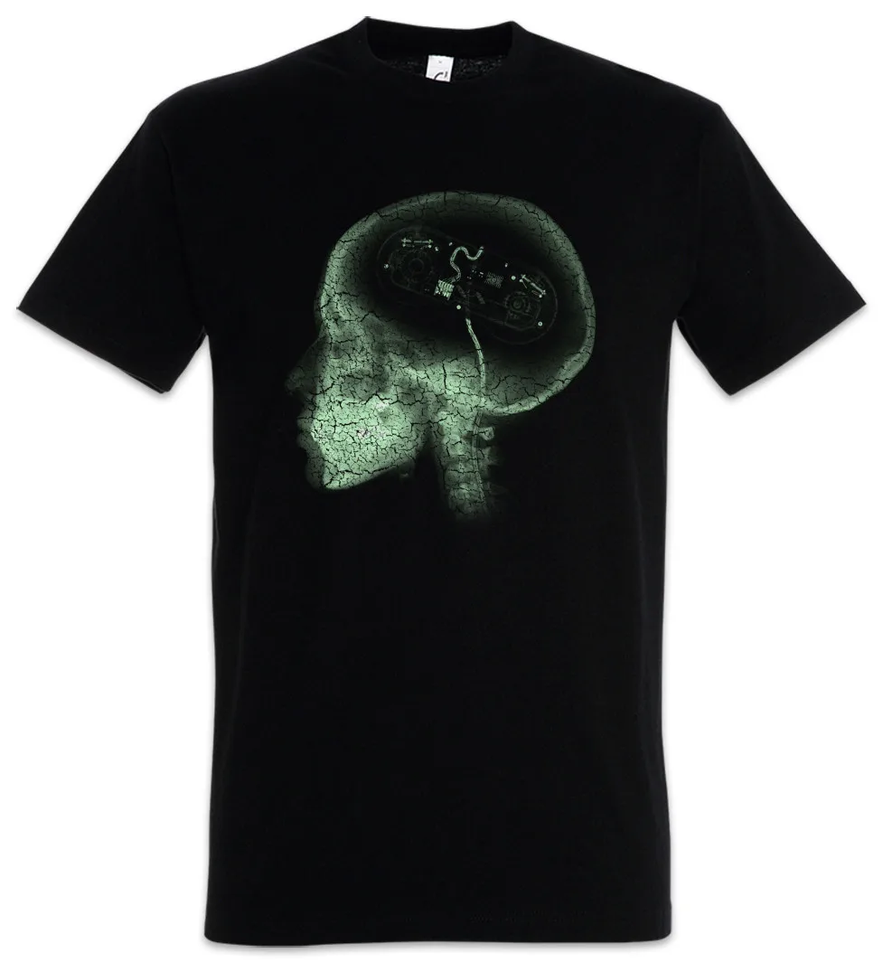 Gamer Brain T-Shirt Informatikwissenschaftler Gaming Spiele Spaß Geek Nerd