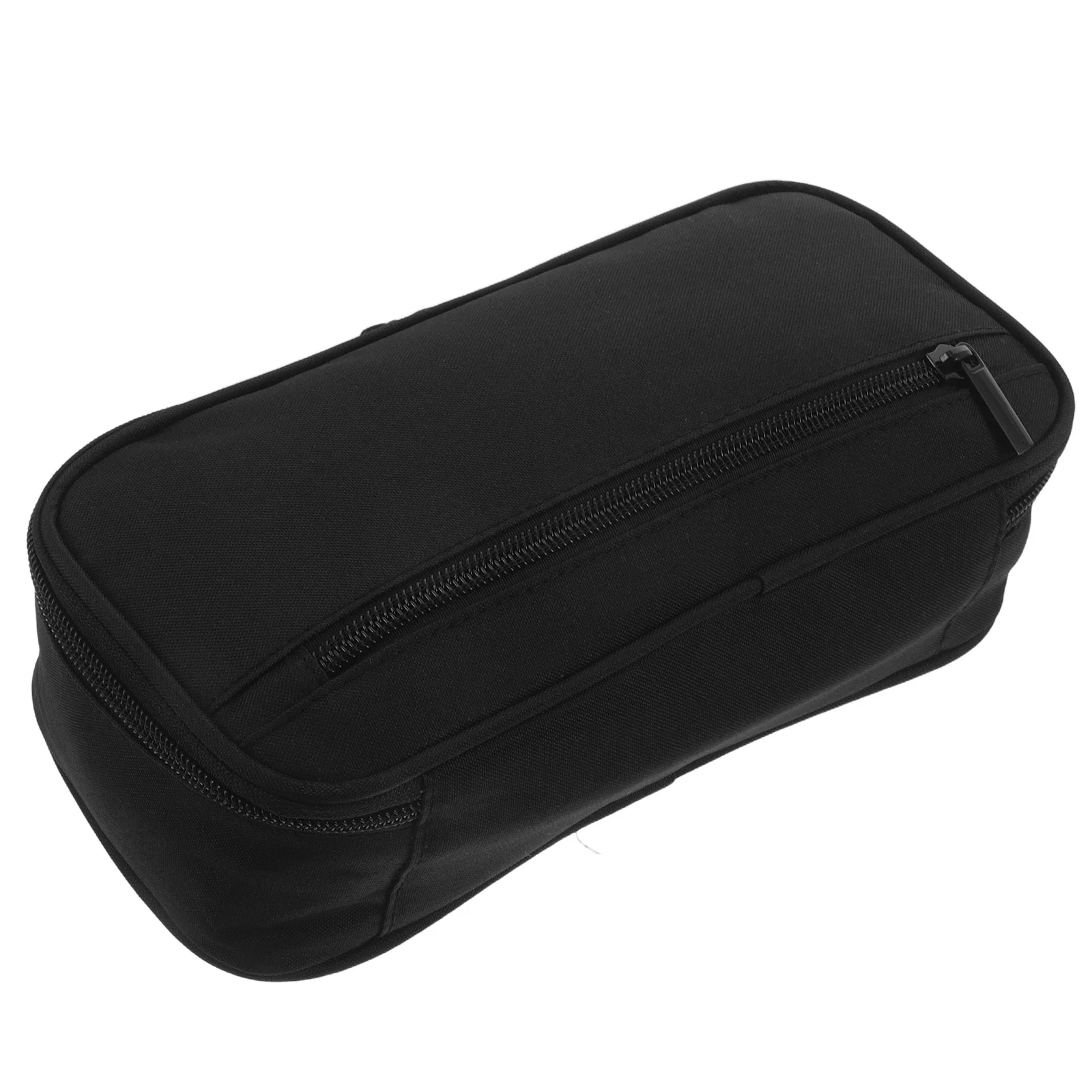 

Oxford Cloth Pouch Large Capacity Waterproof Stationery Black Pencil Bag Organizer Portable School Supplies Case Black