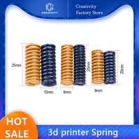 4/10PCS 8*20mm Heated Bed Springs Leveling Spring 3D Printer Accessories Reprap Imported For Ender 3 CR10  Ender 3V 2Hot Bed