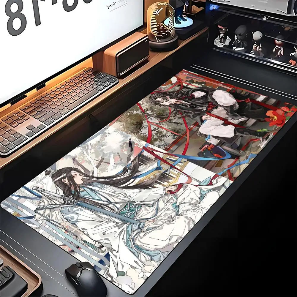 

Mo Dao Zu Shi Mouse Pad Gaming Music Locking Edge Big Computer Gamer Large Rubber Art Mousepad Laptop Desk Mat