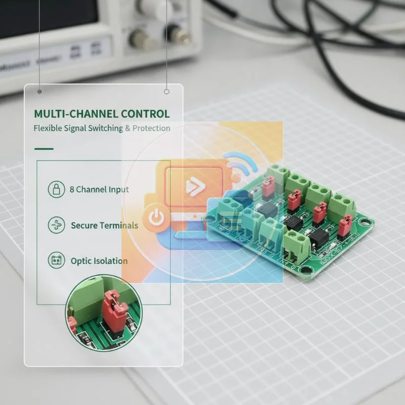 Esp32 S2 - PC817 Optocoupler Module 2 4 8