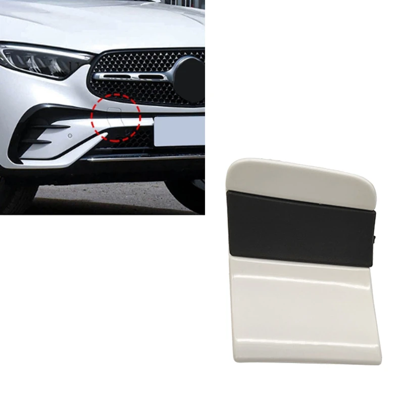 

Car Front Bumper Tow Eye Hook Eye Cover Cap 2548851801 For Mercedes-Benz GLC W254 2023+ Front Trailer Cover