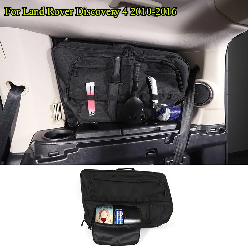 

For Land Rover Discovery 4 2010-2016 LR4 car trunk left right multifunctional Storage bag car interior modification accessories