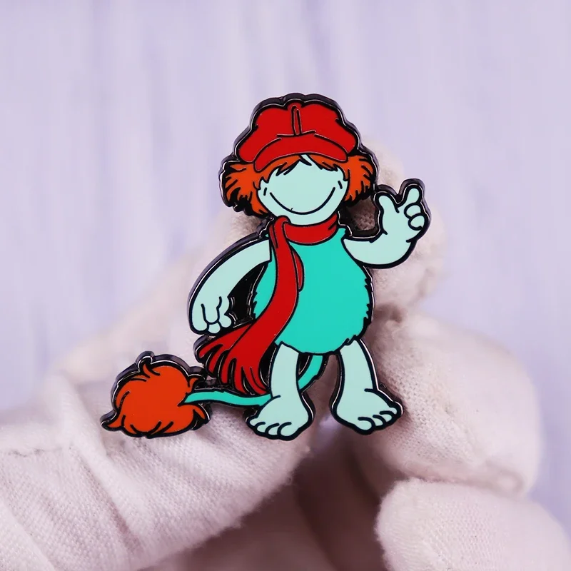 Boober Fraggle Enamel Pin Badge Cartoon Fraggle Rock Brooch Funny Anime Art Fans Flair Addition