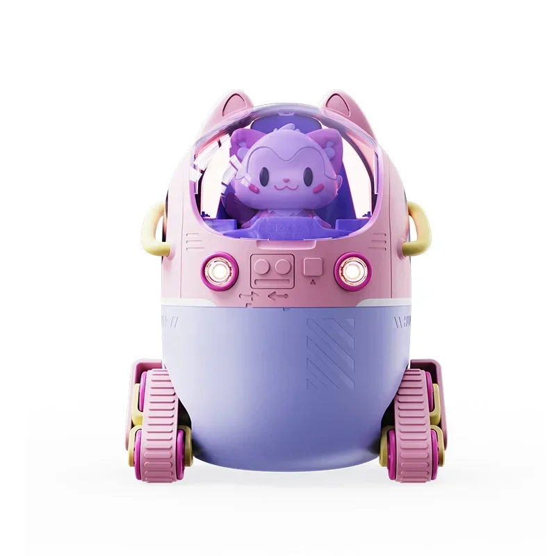 Space capsule tank humidifier small home desktop hydrating and moisturizing USB night light large fog humidifier