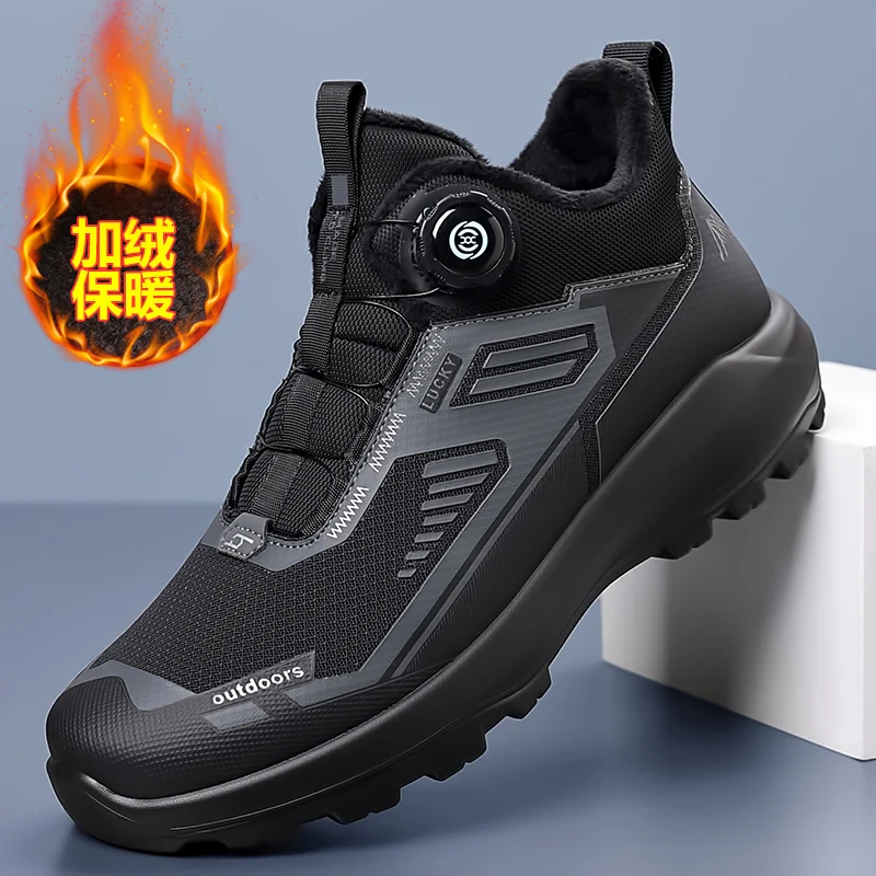 

Hiking Shoes Men Snow Boots Outdoor Sports Climbing Shoes Women Trekking Sneakers Ankle Boots Hunting Shoes Travel Boots