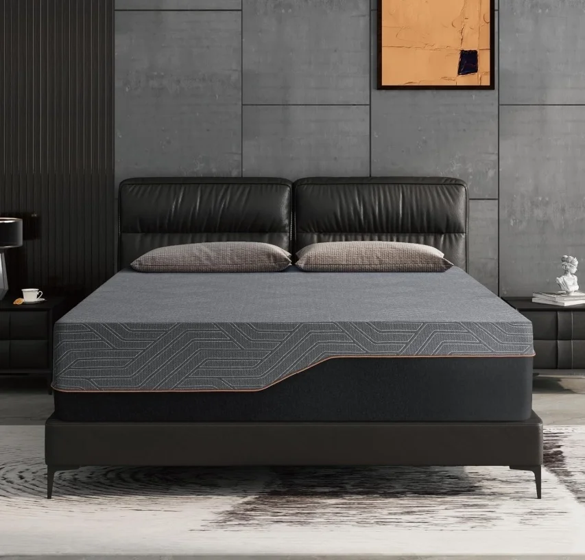 Queen/King Size Orthopedic Memory Foam Mattress Topper Convertible Removable Cover Cooling Hotel & Hospital Use