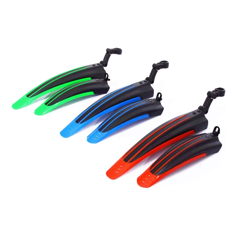 2pcs MTB Bicycle Splash Fender Guard Front/Rear Tire Wheel Fenders Mudguard For 20-26 inch MTB Bike Cycling Accessories