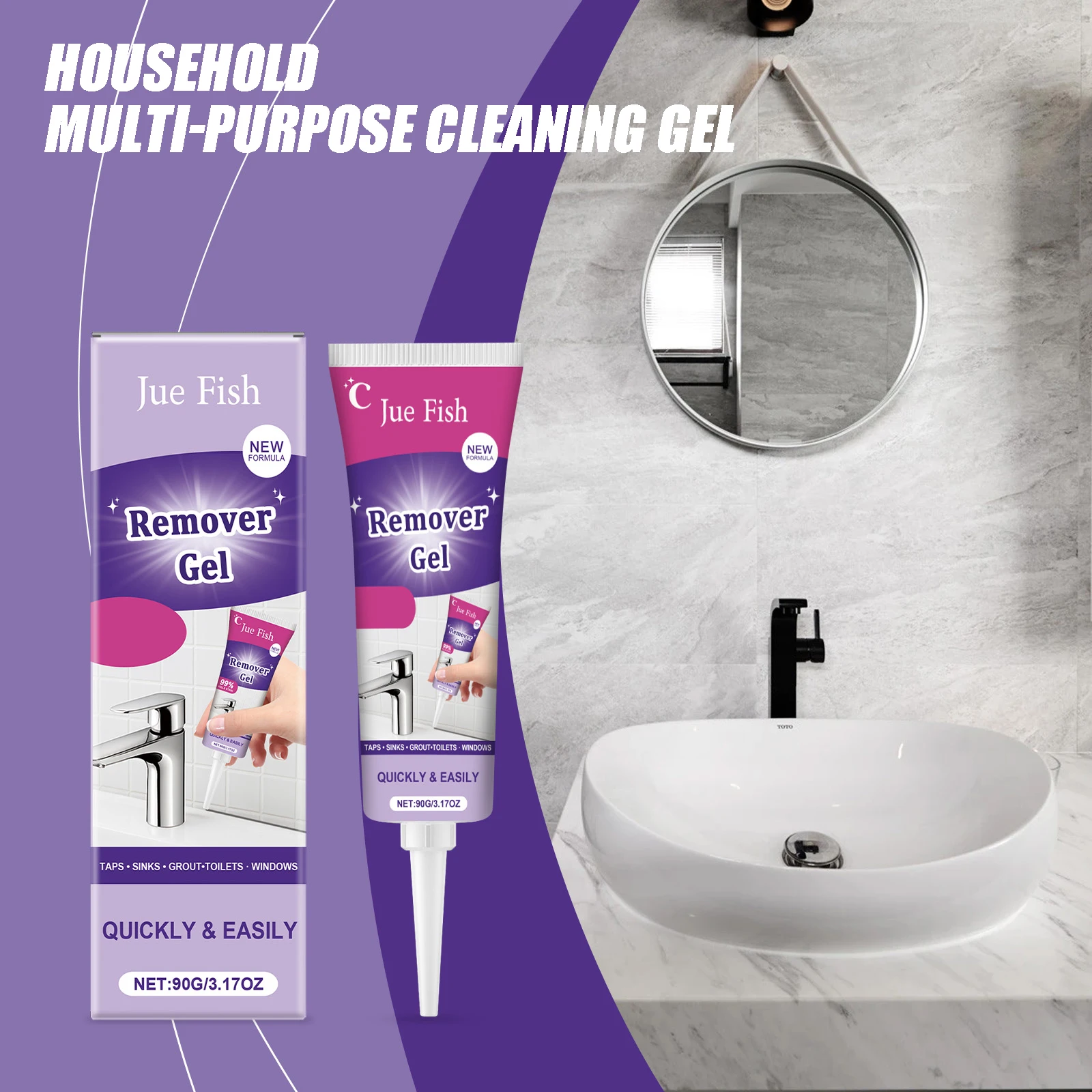 

Бытовой многоцелевой чистящий гель для удаления плесени, удаление пятен для стен, пола и туалетов, мощный чистящий гель для удаления пятен