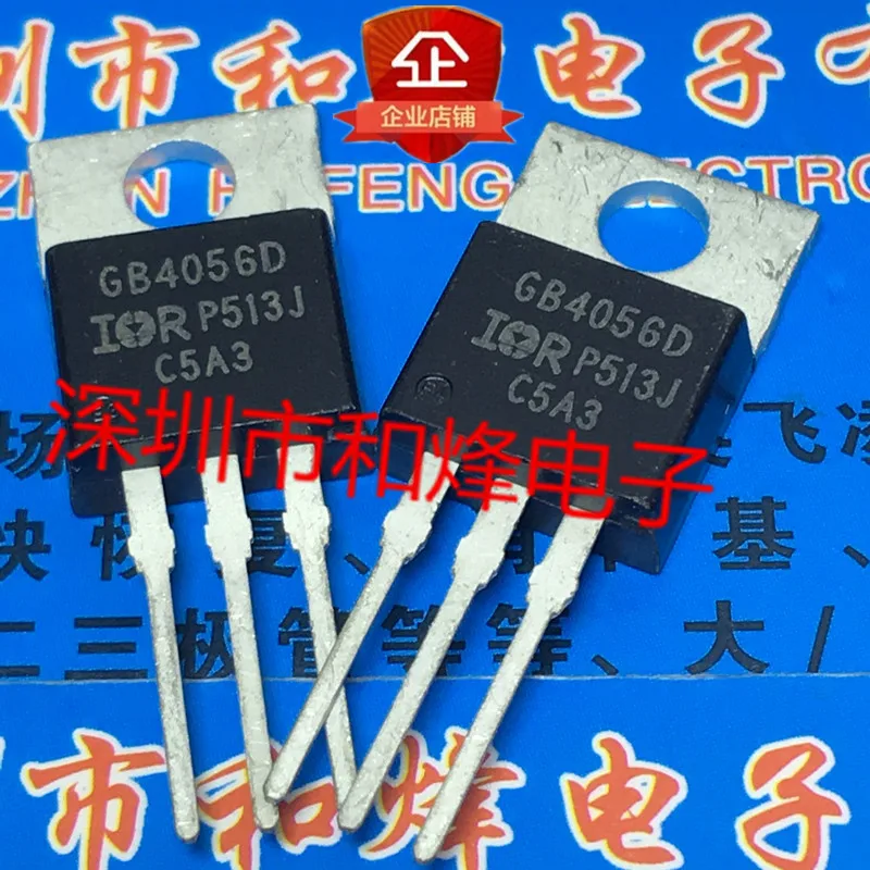 5PCS-10PCS IRGB4056D GB4056D  TO-220 600V 12A  Original On Stock Quick shipping