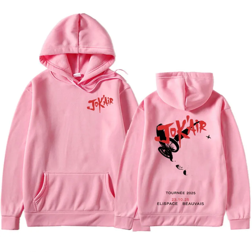 الرجال النساء الرسومات طباعة هوديي 2025 جولة حول العالم Jisir مغني الراب Y2k البلوفرات الهيب هوب ألبوم الموسيقى ربيع الخريف بلوزات للجنسين