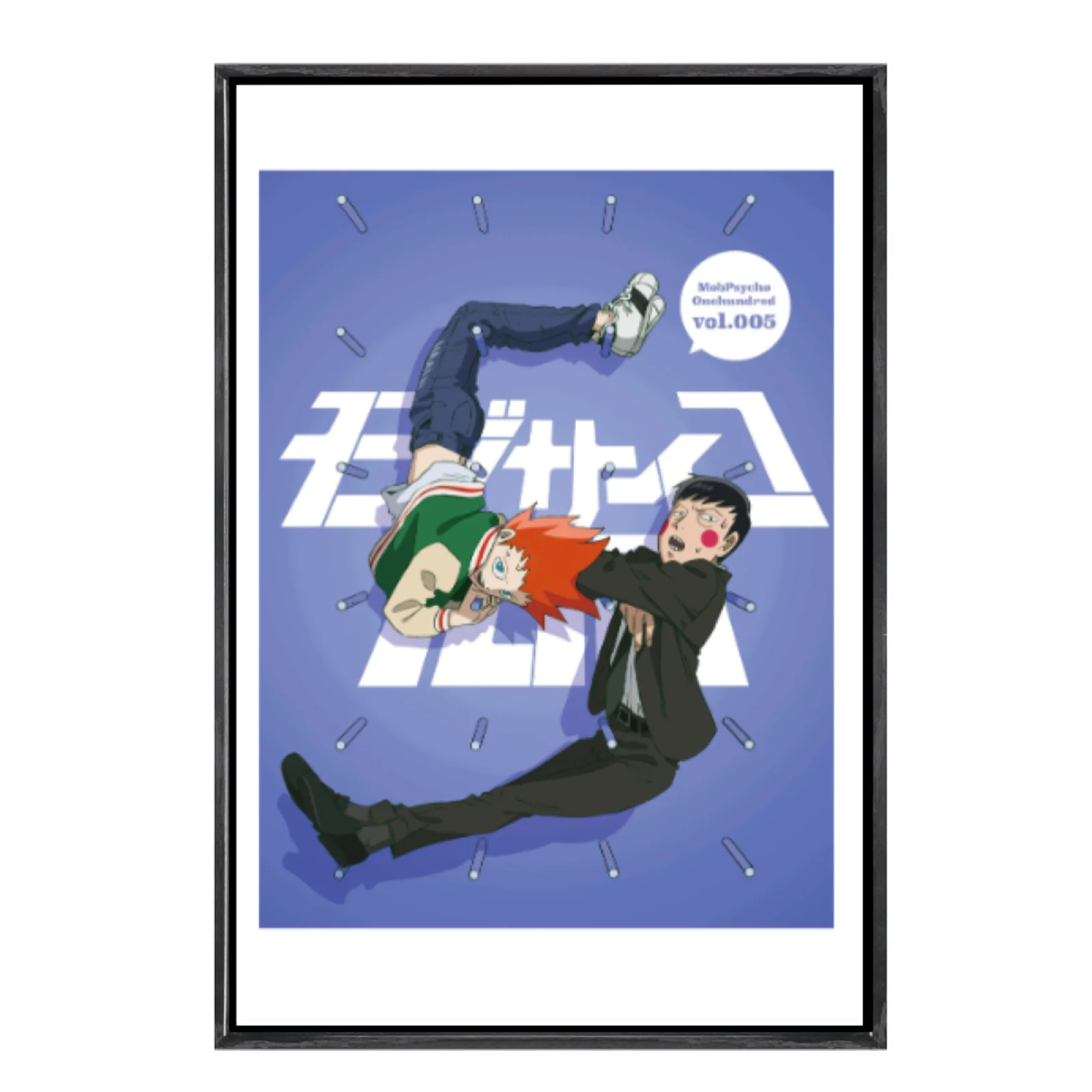 

Japanese Manga Multi-Size Canvas Poster Double Framed Wall Art,Mob Psycho 100 Home Decor