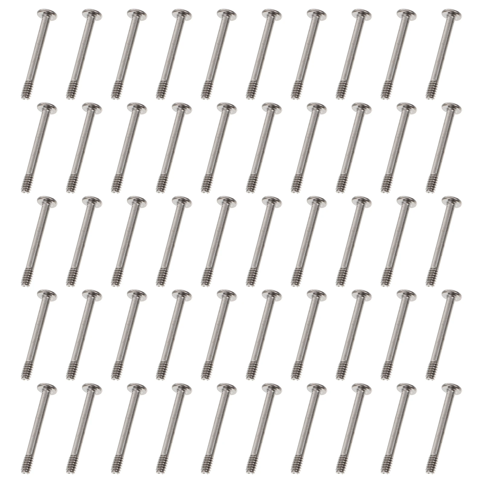 

50pcs Chassis Screws 30mm Cooler Fan Screw Long Cooling Fan Screw for PC Case Fans Mounting Self Tapping Iron Hardware