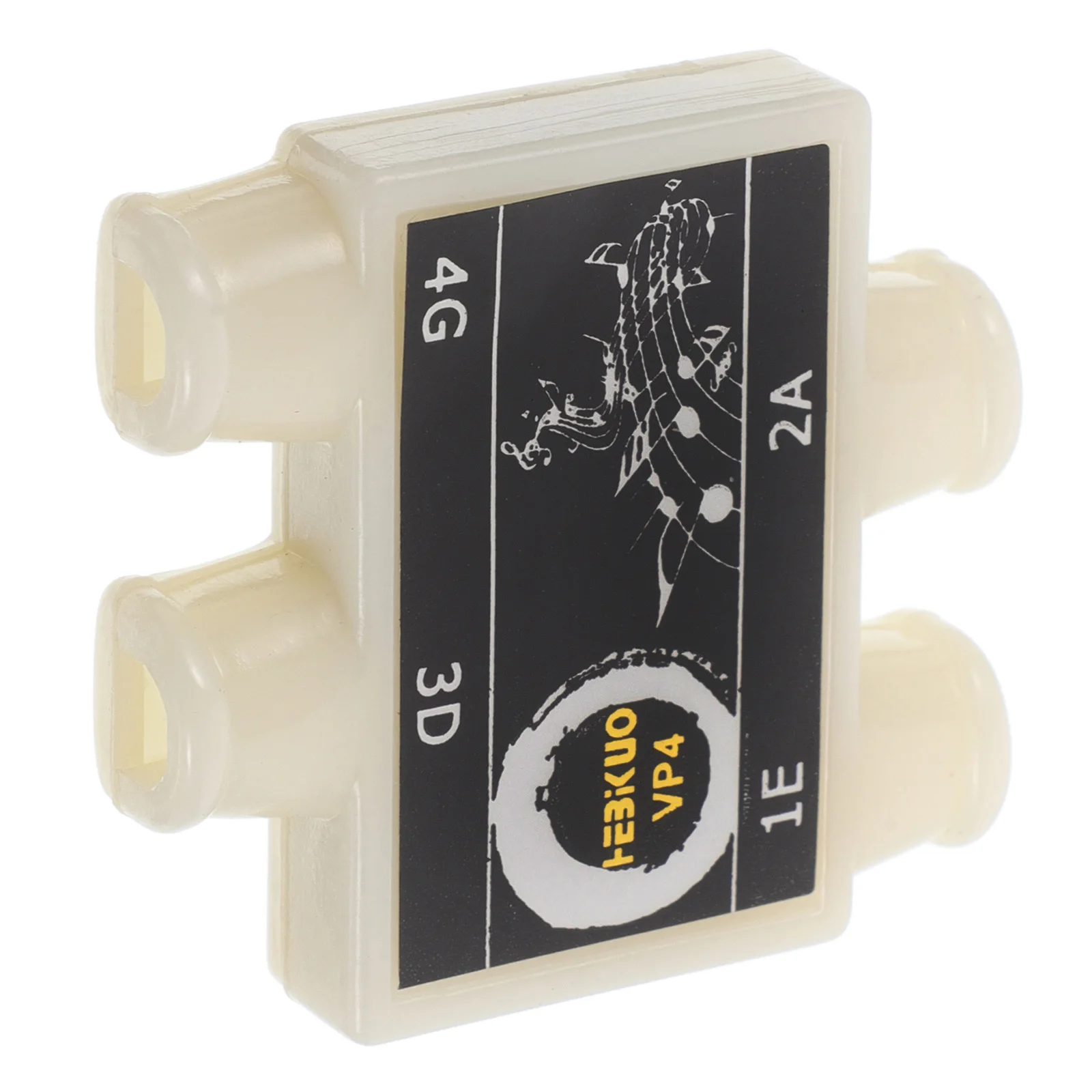 

Tuning Pipe White Four-Hole Guitar Ukulele Pitch Pipe Accurate Tuning Tool Suitable for Beginners Professionals Musicians