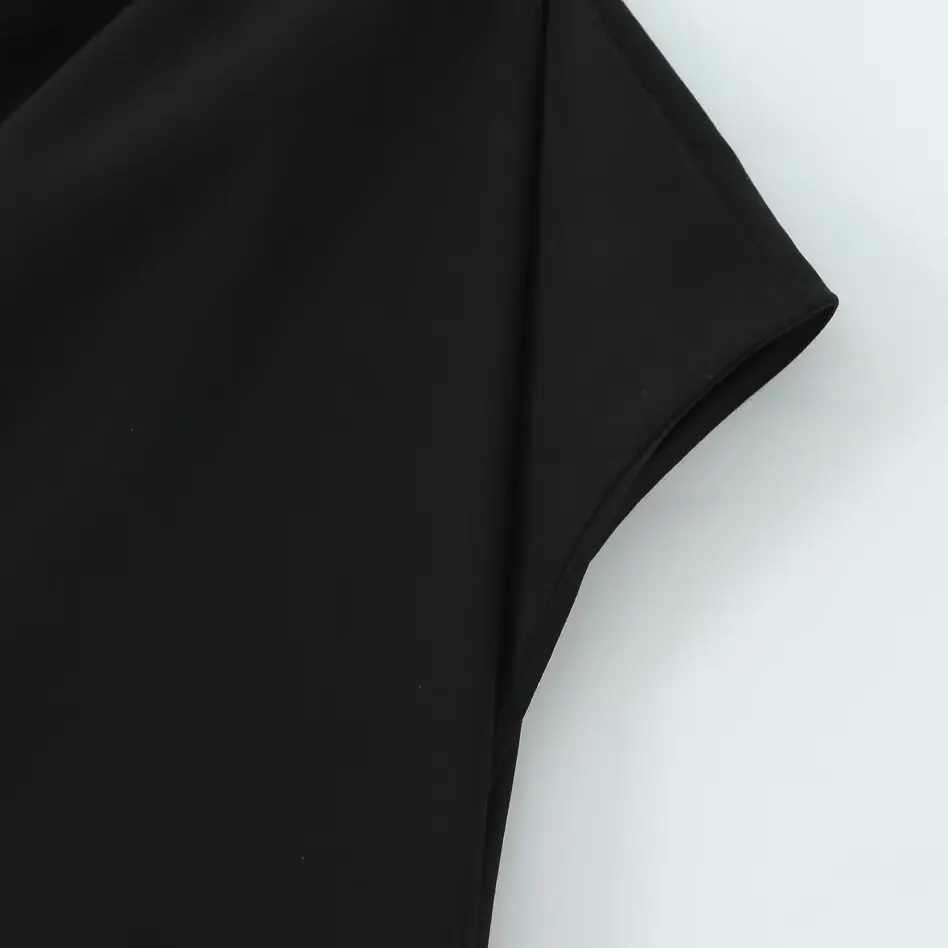 JNLEAOG خريف جديد تصميم Faion غير متماثل ort Dr Elegance Wind للسيدات قطع مستقيمة من ألياف البوليستر ort Sve Slim... #3