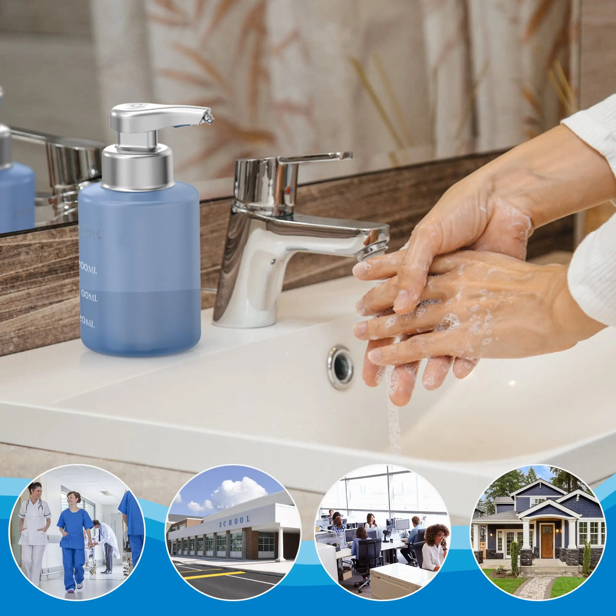 ALACRIS-Dispensadores Automáticos De Sabão com Sensor Infravermelho, Indução Automática Lavagem De Mão Sabão Que Faz A Máquina, dispensadores De Sabão De Espuma