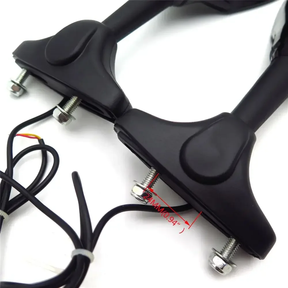 Motorcycle Integrated Led Turn Signals Side Mirrors For Suzuki GSXR 600/750 2009-2012，Hayabusa 1999~2012