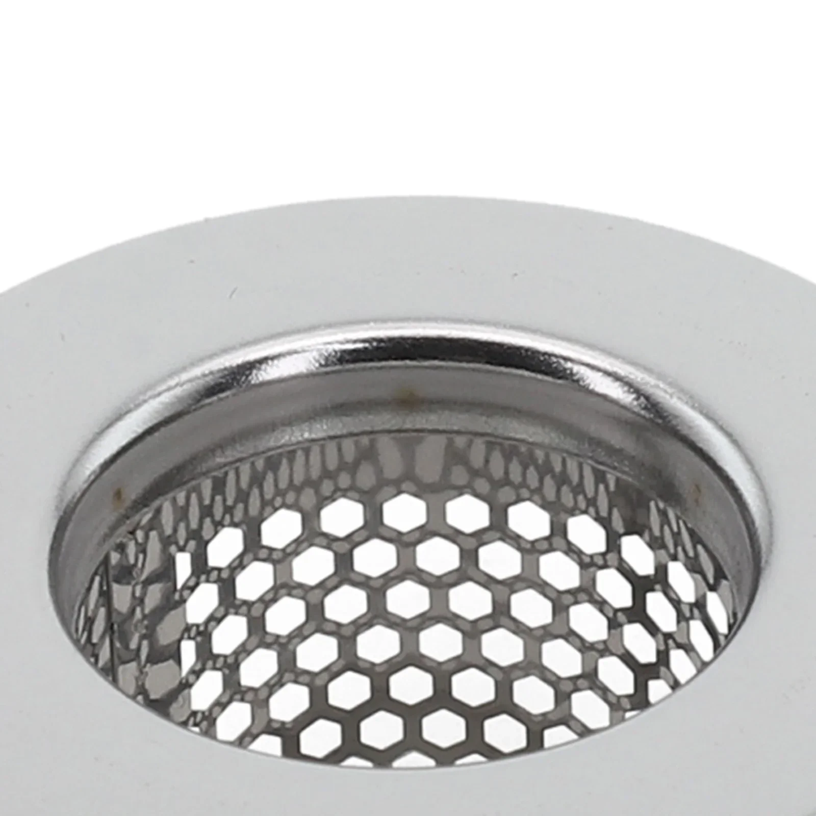 Nuovissimo filtro di scarico filtro per lavello raccoglitore per capelli sostituzione della cucina tappo in acciaio inossidabile argento resistente alla ruggine