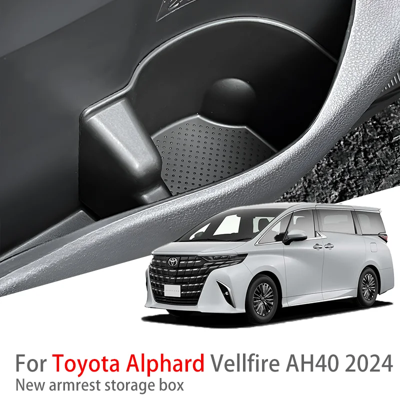 

Auto Parts Suitable For Toyota Alphard Vellfire AH40 2024 Car Center Console Armrest Storage Box Multifunctional Accessories
