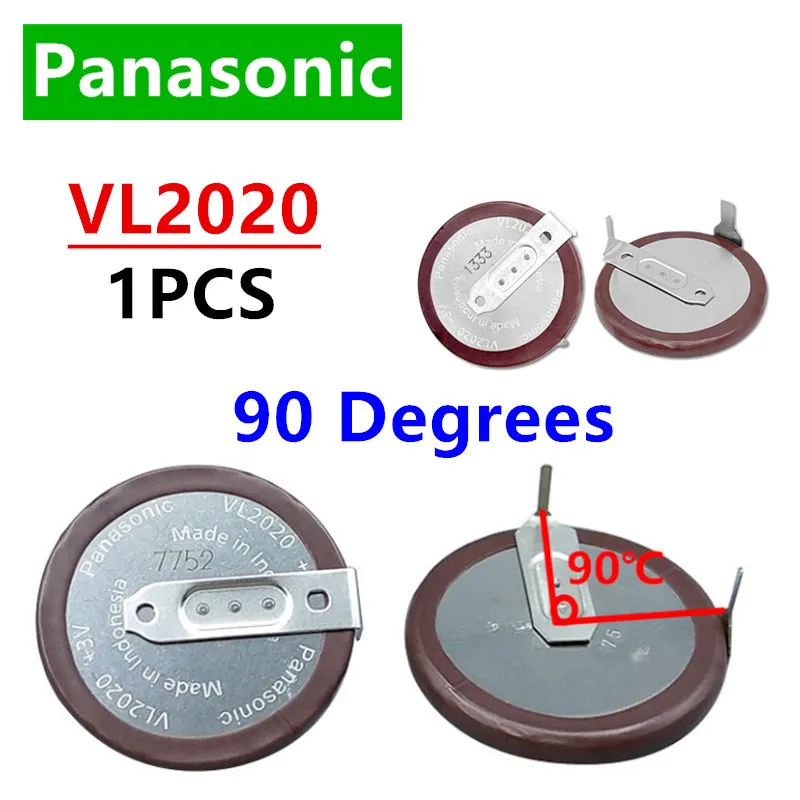 Original VL2020 Panasonic VL2020 2020 rechargeable battery battery With Legs 90 degrees 105 degrees 180 degrees for BMW car key