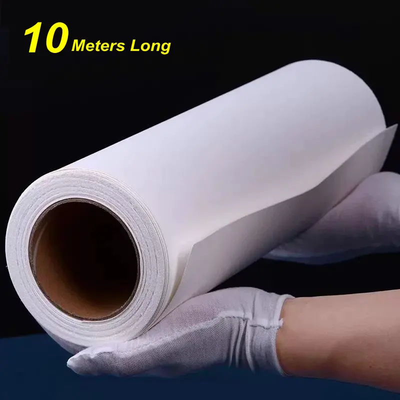 100% Cotton Watercolor Paper Baohong Aquarel Paper 300gsm Cotton Watercolour Paper Roll 10m Long Art Paper Paint Roll Artist