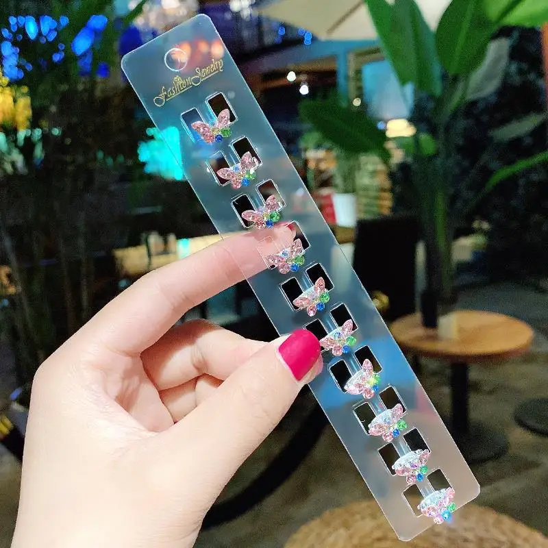 Prinzessin Krone Baby Clip Frisur Kinder Perle Strass Bohnen Schnalle Haarnadel Kinder Mädchen Disc Haar Kleine Schnalle Greifen – Detail 8