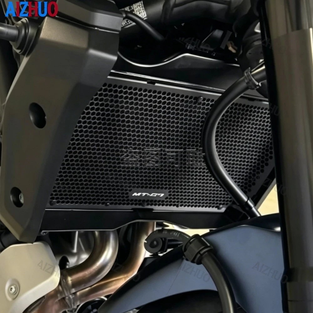 

Motorcycle Radiator Grille Guard Cover Fuel Tank Protect Protector For Yamaha MT-07 Y-AMT 2025 2026 2027 MT-07 MT 07 Accessories