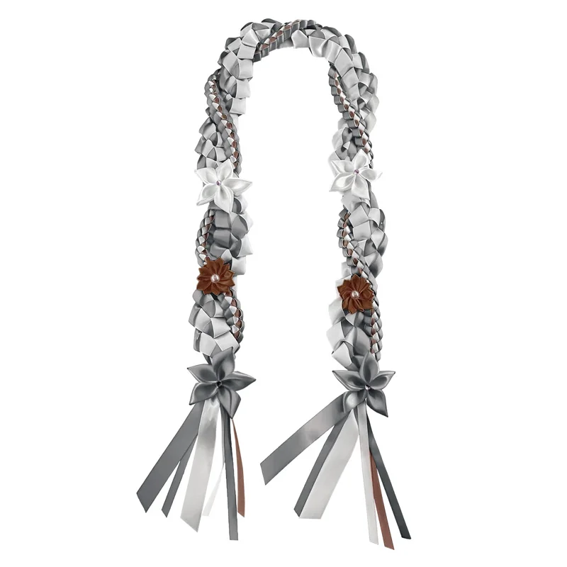 التخرج Leis متعددة التفاف الشرف حبل التخرج الشريط Leis قلادة تهنئة لوازم حفلات التخرج #5